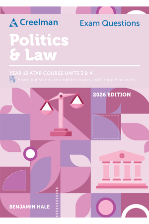 Creelman Exam Questions 2026 - Politics & Law ATAR Course Units 3 & 4 (Year 12)