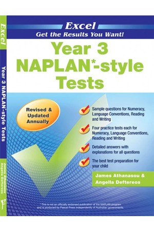 Excel - NAPLAN* Style Test: Year 3
