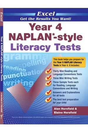 Excel - NAPLAN* Style Literacy Test: Year 4