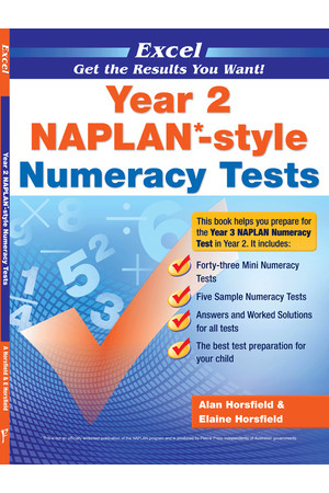 Excel - NAPLAN*-style Numeracy Tests: Year 2