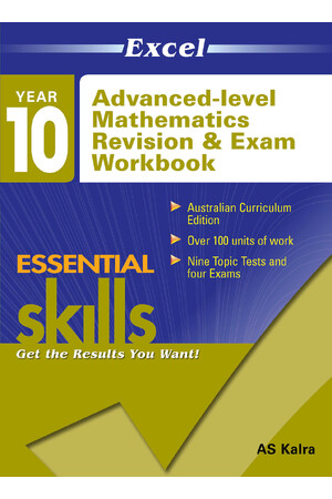 Excel Essential Skills - Advanced Mathematics Revision and Exam Workbook: Year 10