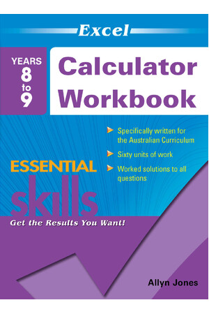  Excel Essential Skills - Calculator Workbook Years 8-9