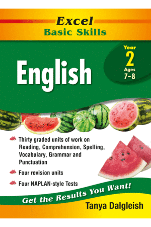 Excel Basic Skills - English: Year 2