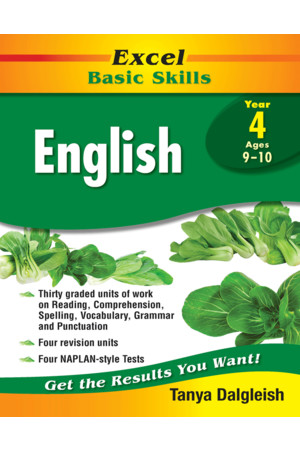 Excel Basic Skills - English: Year 4