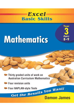 Excel Basic Skills - Mathematics: Year 3