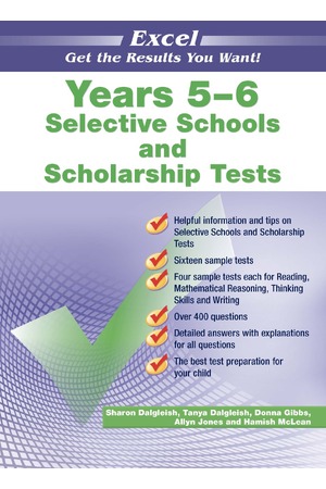 Excel Test Skills: Selective Schools and Scholarships Tests - Years 5-6
