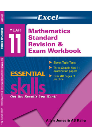 Excel Essential Skills - Mathematics Standard Revision & Exam Workbook: Year 11