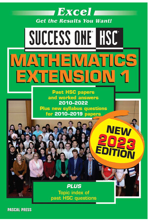 Excel Success One HSC: Mathematics Extension 1 (2023 Edition)