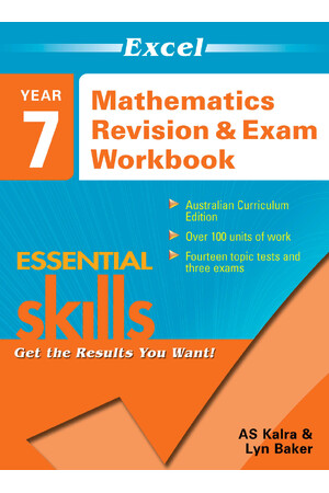 Excel Essential Skills - Mathematics Revision and Exam Workbook: Year 7