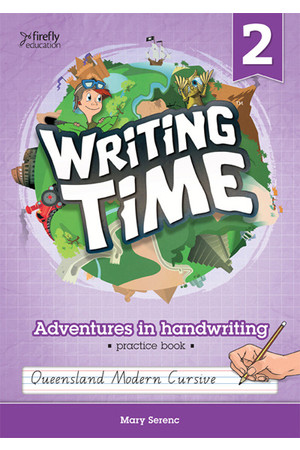 Writing Time - Student Practice Book: QLD Fonts (Year 2)