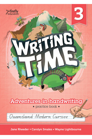 Writing Time - Student Practice Book: QLD Fonts (Year 3)