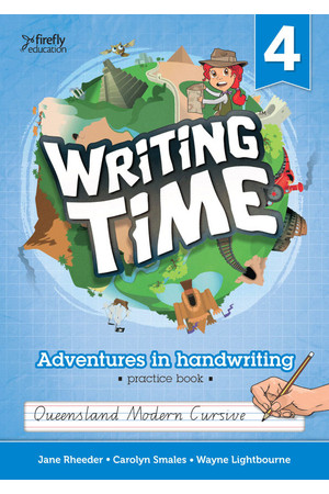 Writing Time - Student Practice Book: QLD Fonts (Year 4)
