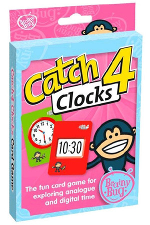 Catch 4 Clocks Card Game