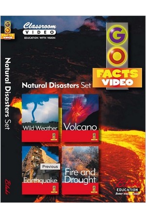 Go Facts - Natural Disasters: DVD Video