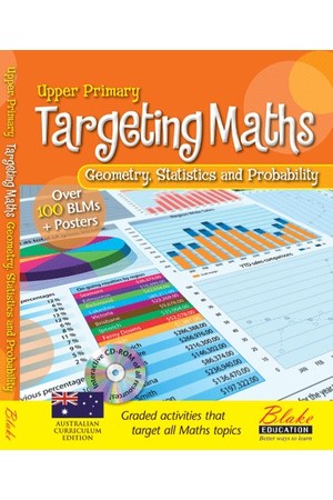 Targeting Maths - Teacher Resource Books: Upper Primary - Geometry, Statistics and Probability