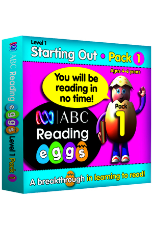 ABC Reading Eggs - Starting Out: Pack 1
