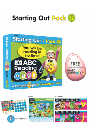 ABC Reading Eggs - Starting Out: Pack 3