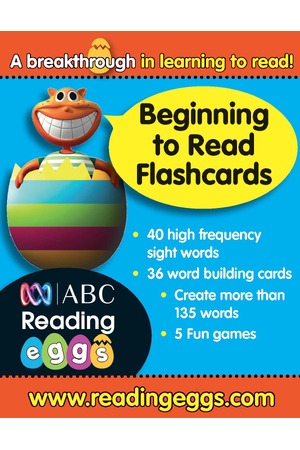 ABC Reading Eggs - Beginning to Read - Flashcards