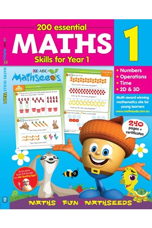 ABC Mathseeds - Maths Skills Year 1