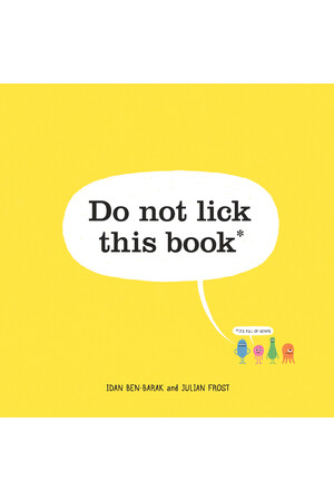 Do not lick this book