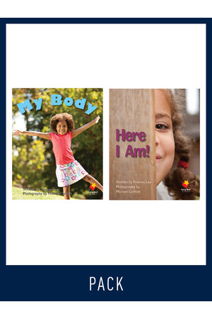 Flying Start to Literacy: Guided Reading - My Body & Here I Am! - Level 1 (Pack 4)