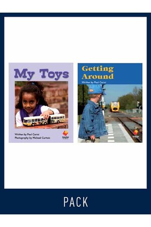 Flying Start to Literacy: Guided Reading - My Toys & Getting Around - Level 1 (Pack 10)