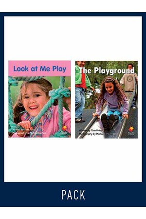 Flying Start to Literacy: Guided Reading - Look at Me Play & The Playground - Level 2 (Pack 10)