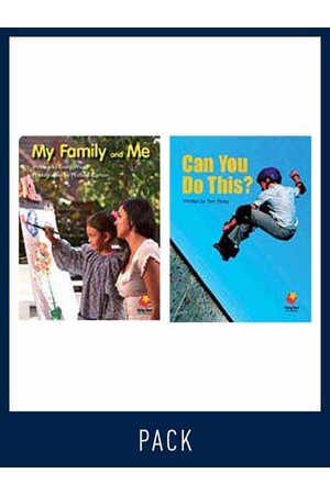 Flying Start to Literacy: Guided Reading - My Family and Me & Can You Do This? - Level 2 (Pack 11)