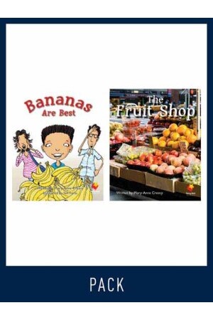 Flying Start to Literacy: Guided Reading - Bananas are Best & The Fruit Shop - Level 3 (Pack 2)