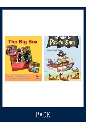 Flying Start to Literacy: Guided Reading - The Big Box & Pirate Sam - Level 4 (Pack 3)