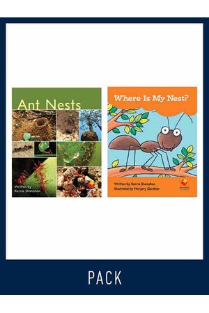 Flying Start to Literacy: Guided Reading - Ant Nests & Where is My Nest? - Level 5 (Pack 3)