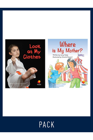 Flying Start to Literacy: Guided Reading - Look At My Clothes & Where Is My Mother? - Level 5 (Pack 1)