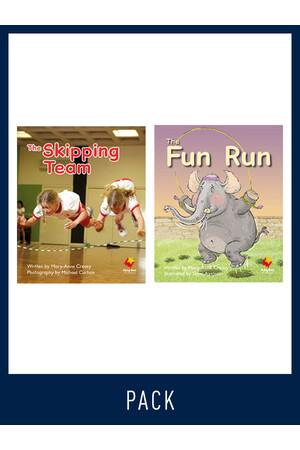 Flying Start to Literacy: Guided Reading - The Skipping Team & the Fun Run - Level 9 (Pack 5)