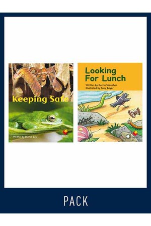 Flying Start to Literacy: Guided Reading - Keeping Safe & Looking For Lunch - Level 10 (Pack 4) 