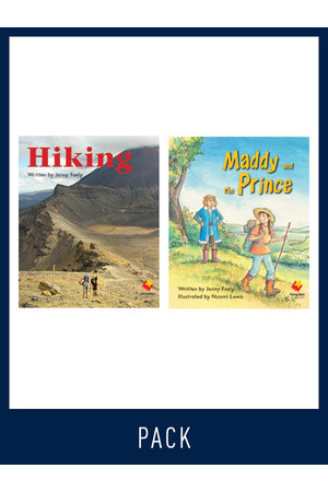 Flying Start to Literacy: Guided Reading - Hiking & Maddy and the Prince - Level 11 (Pack 5) 