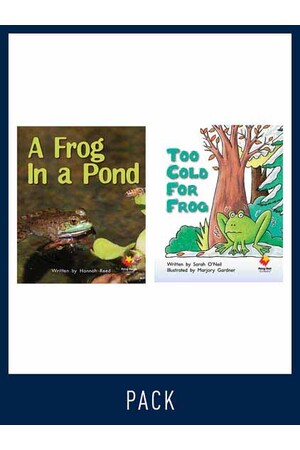 Flying Start to Literacy: Guided Reading - A Frog in the Pond & Too Cold For Frog! - Level 11 (Pack 2) 