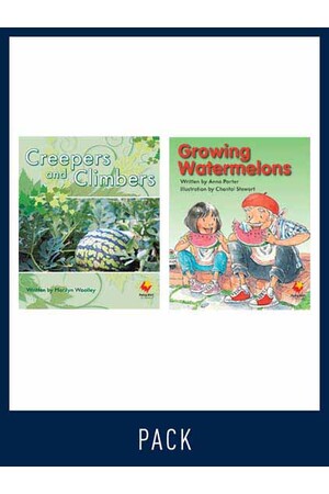 Flying Start to Literacy: Guided Reading - Creepers and Climbers & Growing Watermelons - Level 12 (Pack 4) 