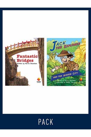 Flying Start to Literacy: Guided Reading - Fantastic Bridges & Jack the Explorer - Level 13 (Pack 1)
