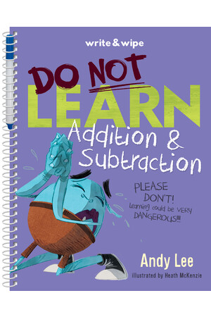 Do Not Learn Addition & Subtraction Write & Wipe Book