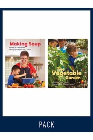 Flying Start to Literacy: Guided Reading - Making Soup & The Vegetable Garden - Level 1 (Pack 13)