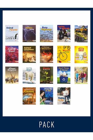 Flying Start to Literacy: WorldWise - Levels 25-30 (Year 3) - Pack of 18