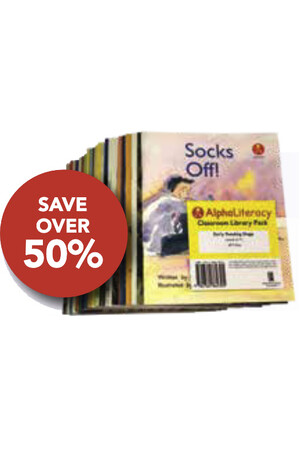 AlphaLiteracy Take Home Book Mega Value Packs Early Pack Levels 6-11