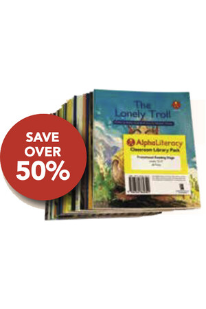 AlphaLiteracy Take Home Book Mega Value Packs Transitional Pack Levels 12-17