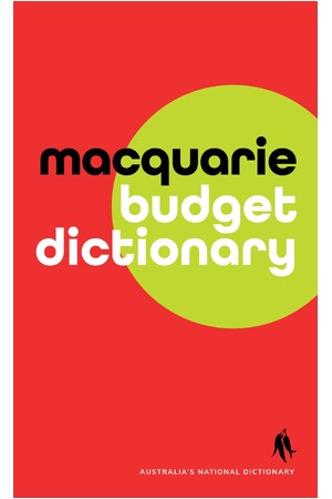Macquarie Dictionary - 181x112 Budget (9th Edition)