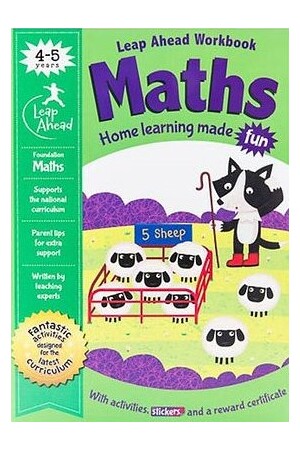 Leap Ahead Workbook- Maths (Age 4-5)