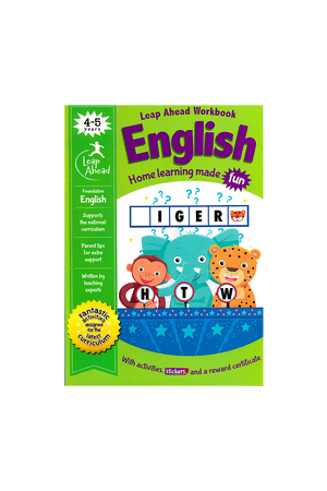 Leap Ahead Workbook- English (Ages 4-5)