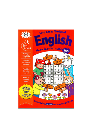 Leap Ahead Workbook- English (Ages 5-6)