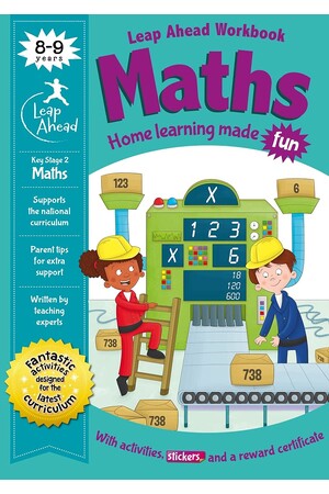 Leap Ahead Workbook- Maths (Age 8-9)