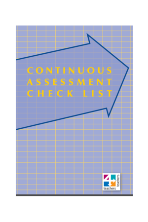 Continuous Assessment Check List