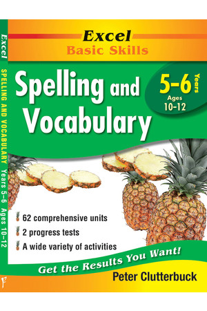 Excel Basic Skills - Spelling and Vocabulary: Years 5-6